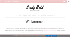 Desktop Screenshot of emilybold.de