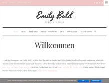 Tablet Screenshot of emilybold.de